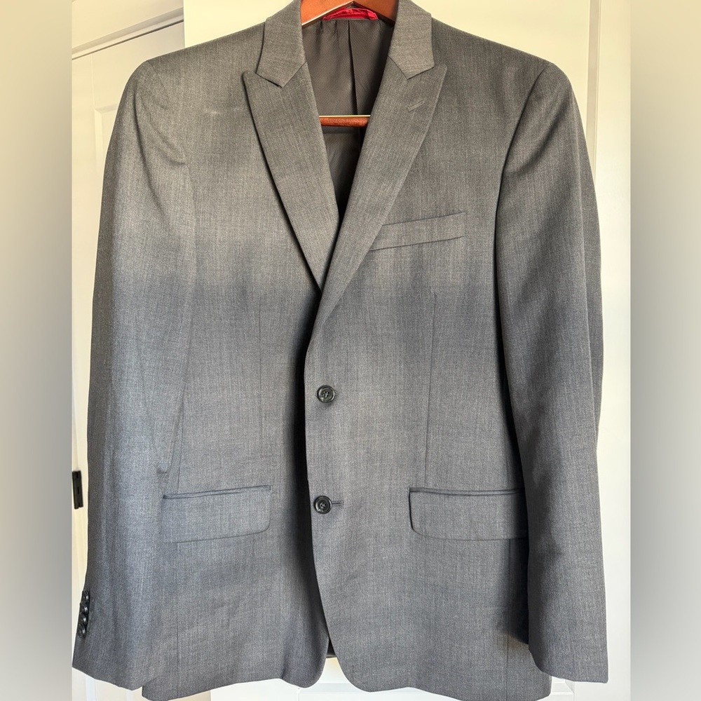 Alfani Charcoal Gray Men's Suit 40R